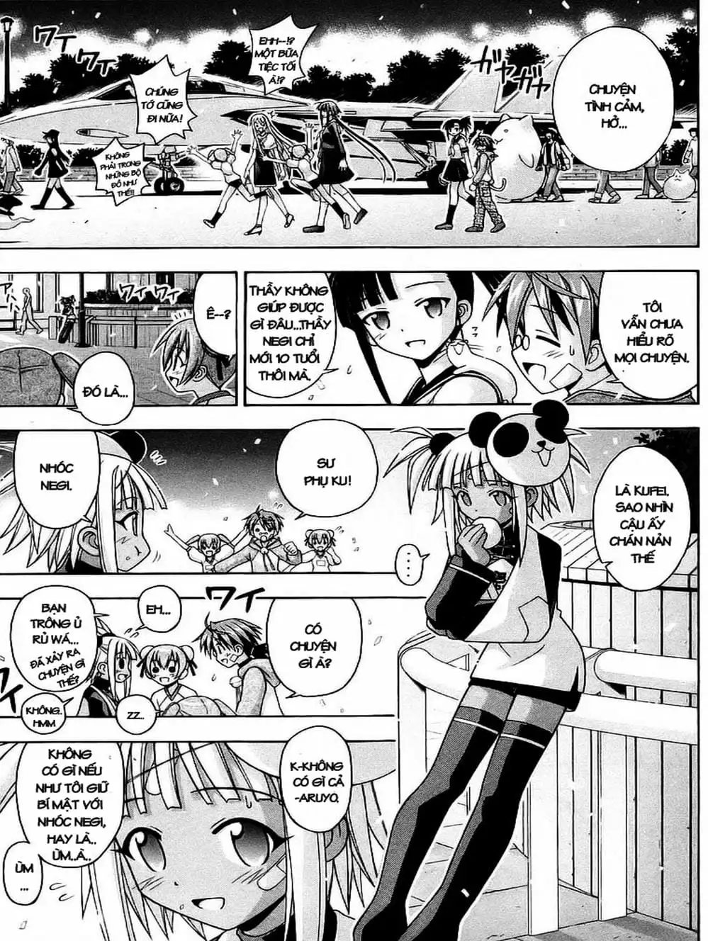 Truyện Tranh Pháp Sư Tí Hon Negima - Mahou Sensei Negima! trang 10