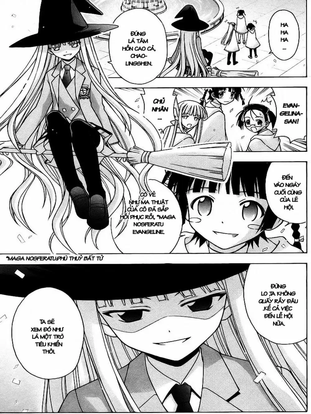 Truyện Tranh Pháp Sư Tí Hon Negima - Mahou Sensei Negima! trang 10