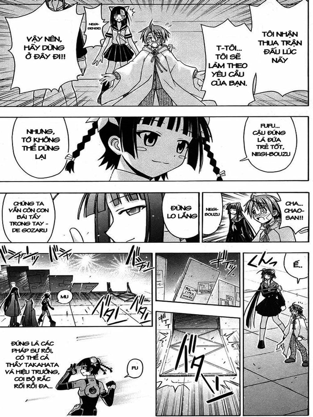Truyện Tranh Pháp Sư Tí Hon Negima - Mahou Sensei Negima! trang 10