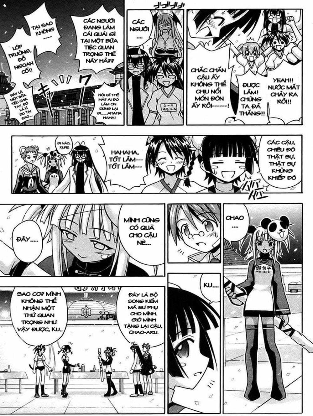 Truyện Tranh Pháp Sư Tí Hon Negima - Mahou Sensei Negima! trang 10