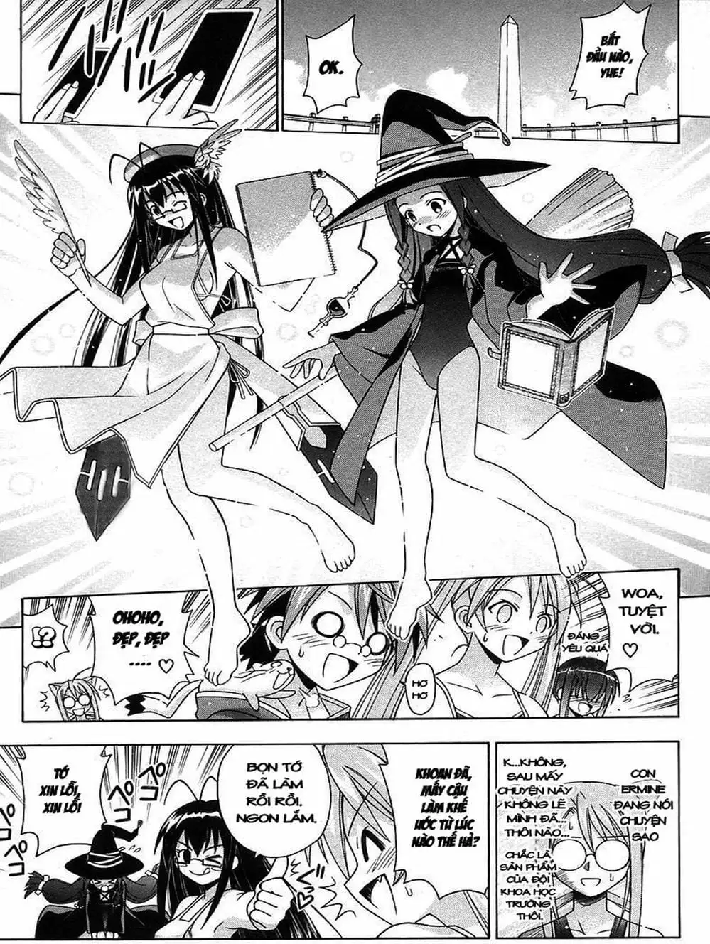 Truyện Tranh Pháp Sư Tí Hon Negima - Mahou Sensei Negima! trang 10
