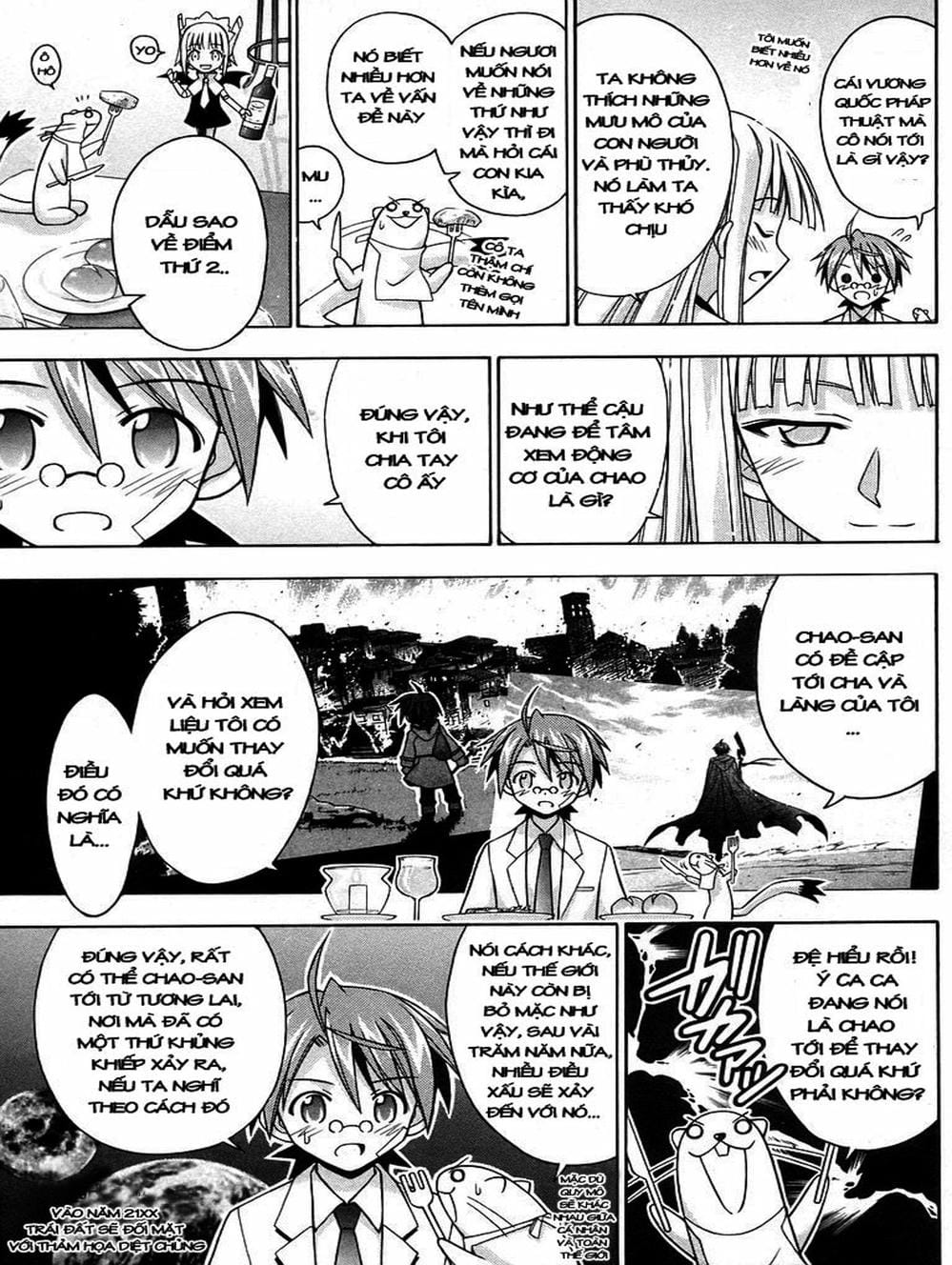 Truyện Tranh Pháp Sư Tí Hon Negima - Mahou Sensei Negima! trang 10