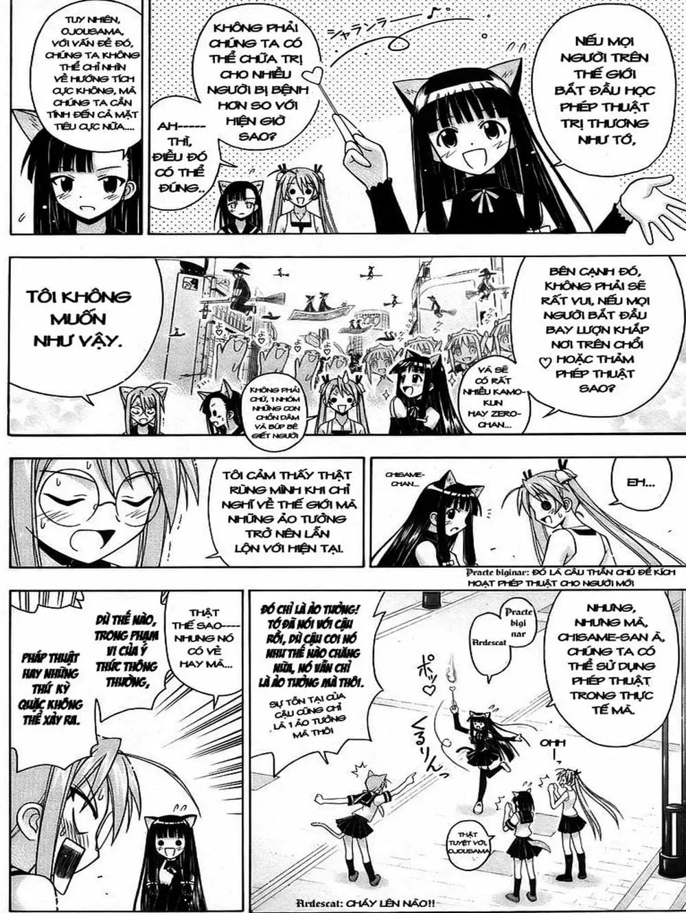Truyện Tranh Pháp Sư Tí Hon Negima - Mahou Sensei Negima! trang 10