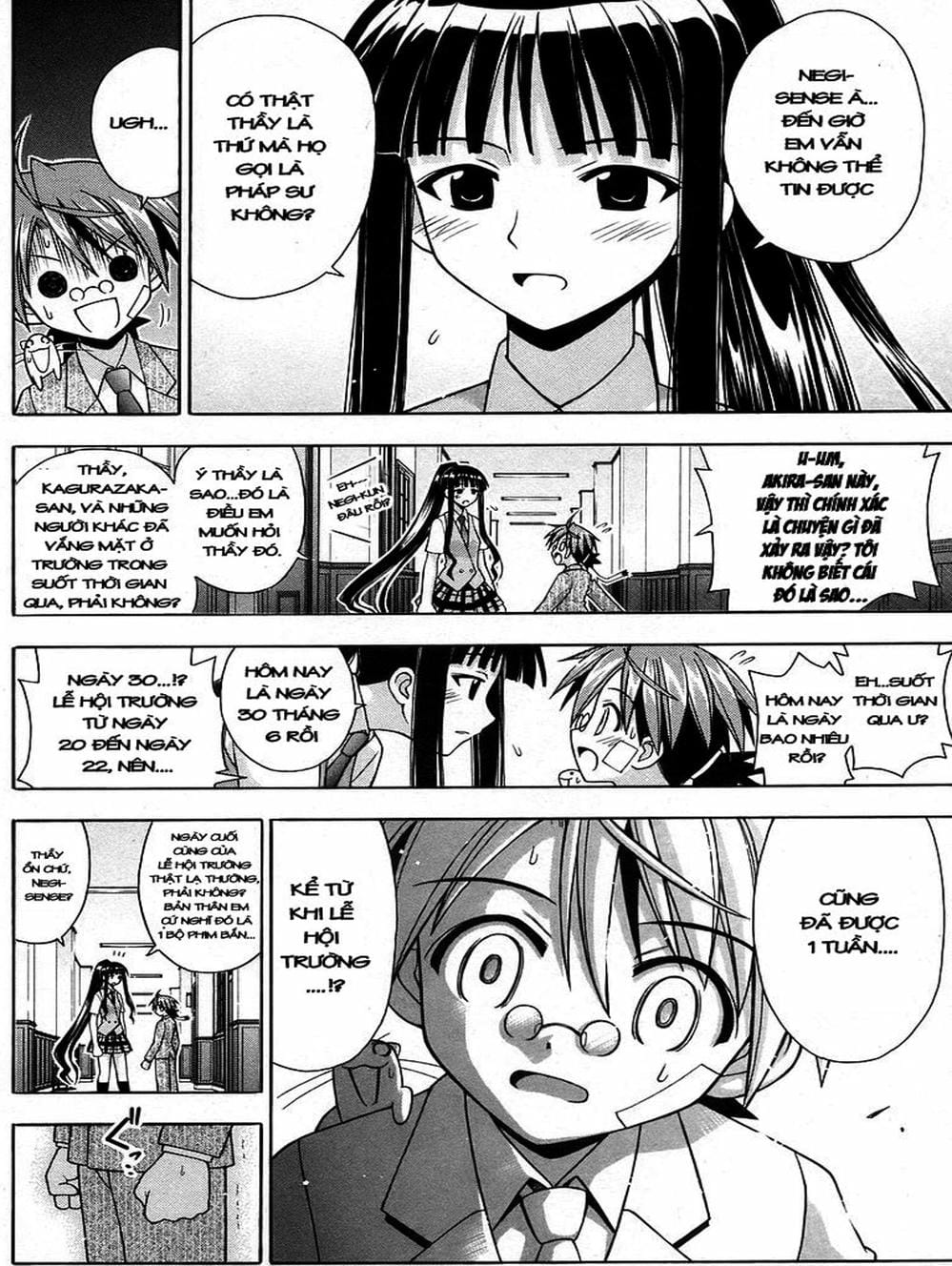 Truyện Tranh Pháp Sư Tí Hon Negima - Mahou Sensei Negima! trang 10