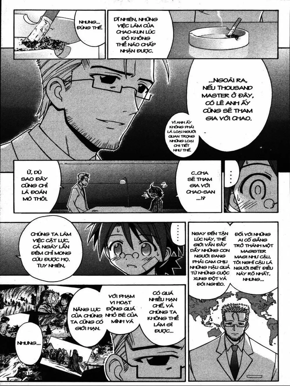 Truyện Tranh Pháp Sư Tí Hon Negima - Mahou Sensei Negima! trang 10