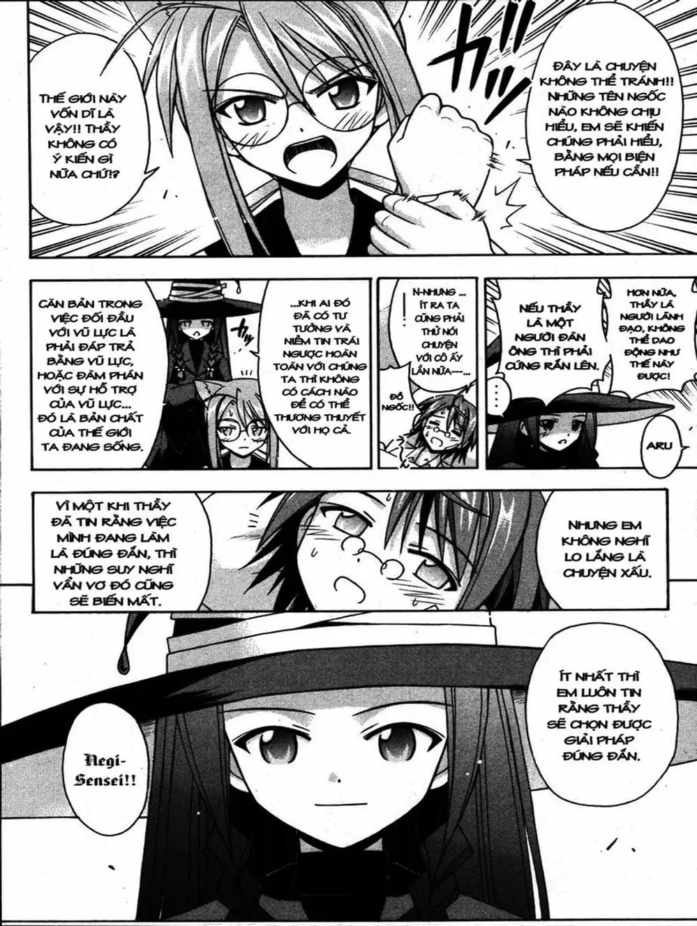 Truyện Tranh Pháp Sư Tí Hon Negima - Mahou Sensei Negima! trang 10