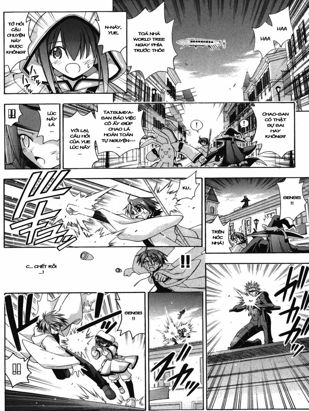 Truyện Tranh Pháp Sư Tí Hon Negima - Mahou Sensei Negima! trang 10