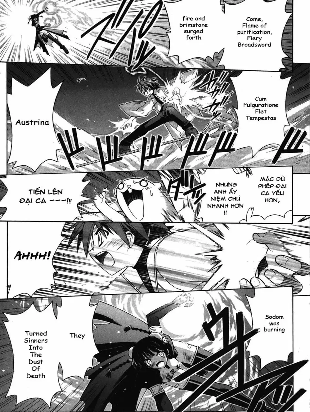 Truyện Tranh Pháp Sư Tí Hon Negima - Mahou Sensei Negima! trang 10