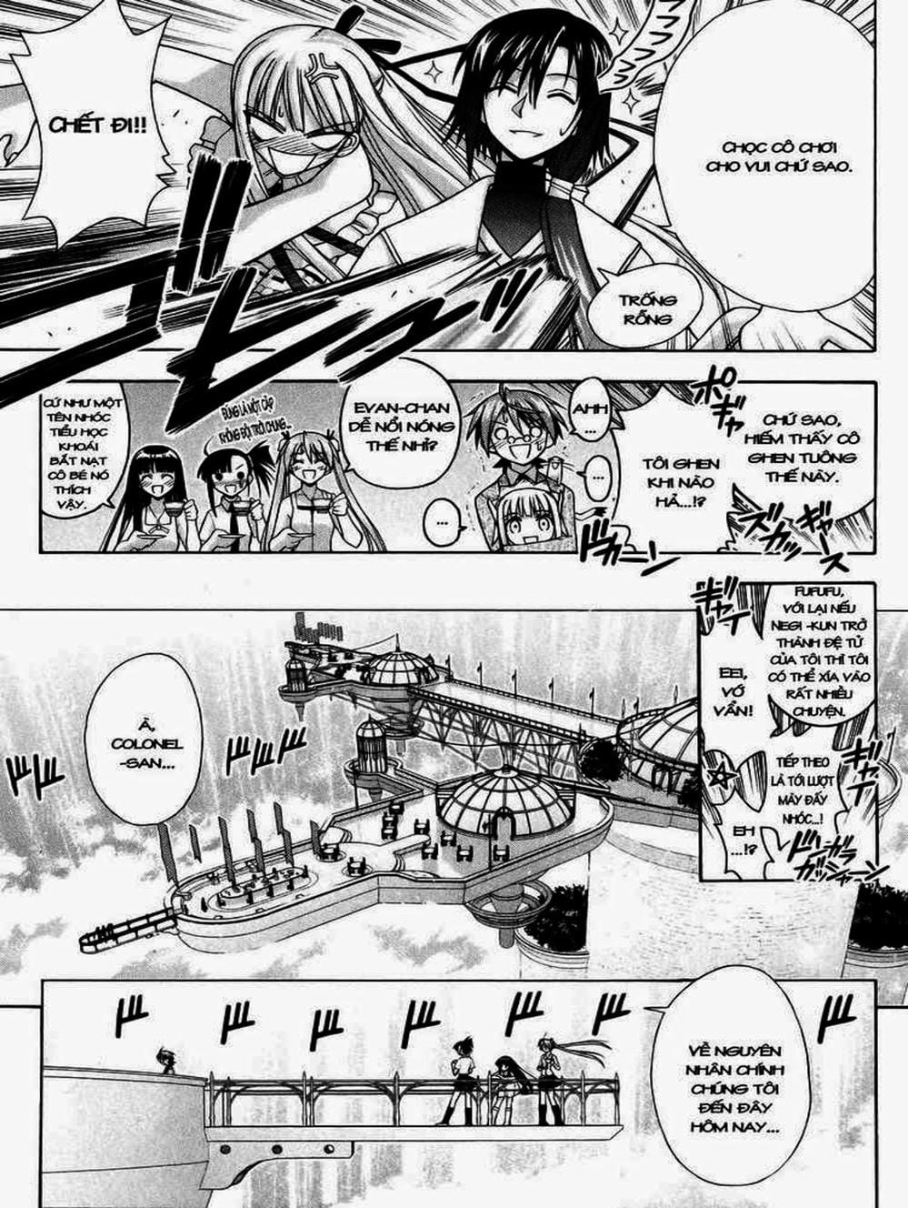 Truyện Tranh Pháp Sư Tí Hon Negima - Mahou Sensei Negima! trang 10