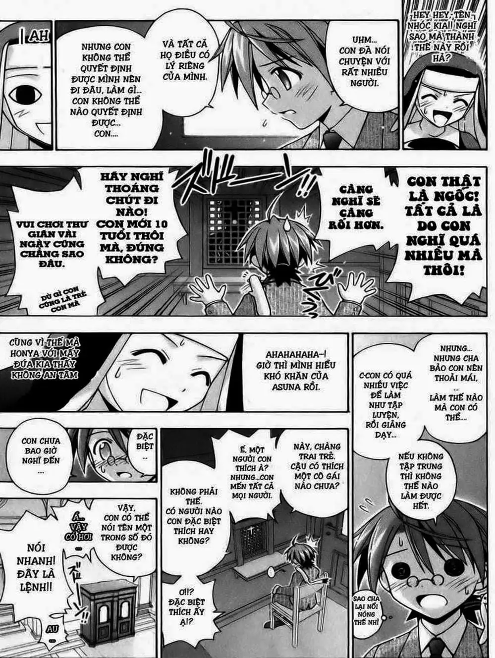 Truyện Tranh Pháp Sư Tí Hon Negima - Mahou Sensei Negima! trang 10