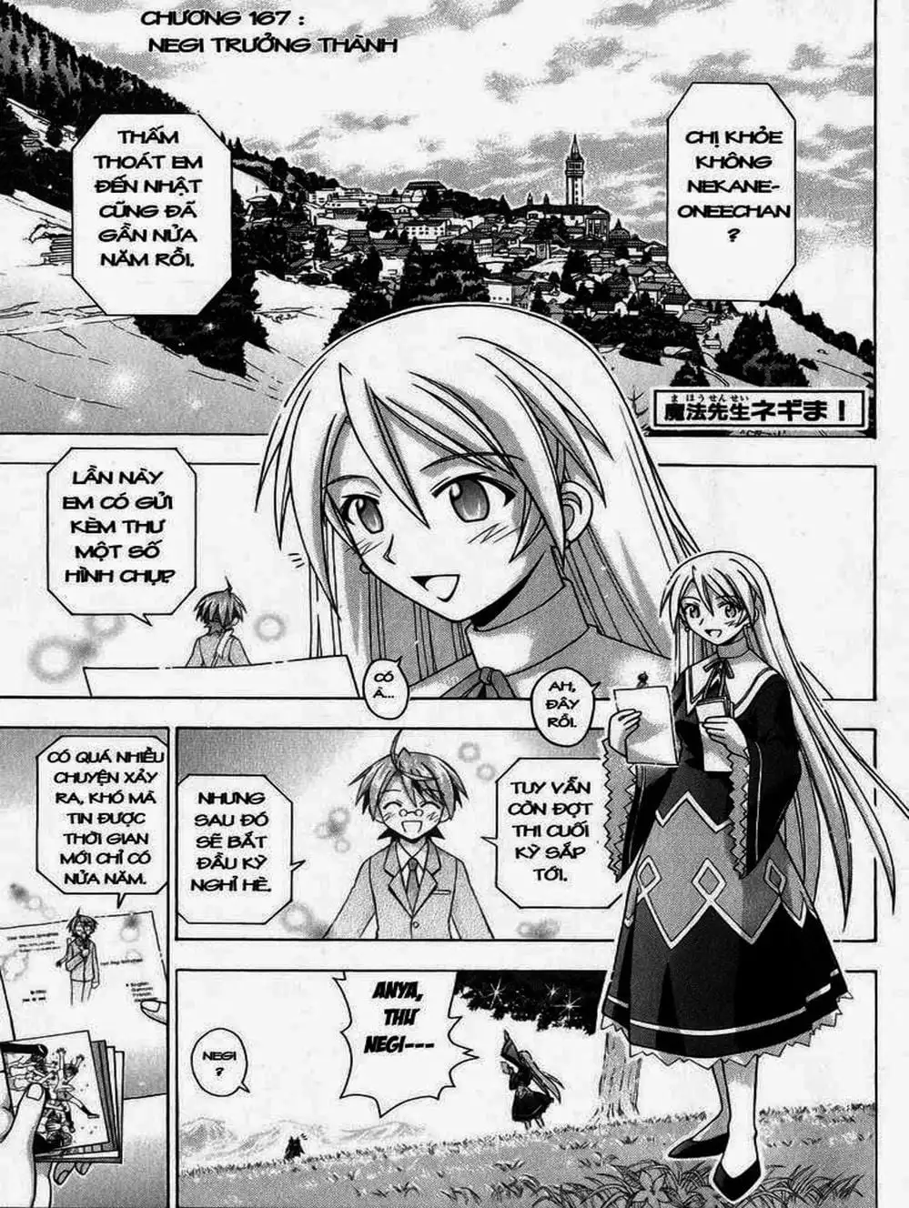 Truyện Tranh Pháp Sư Tí Hon Negima - Mahou Sensei Negima! trang 10
