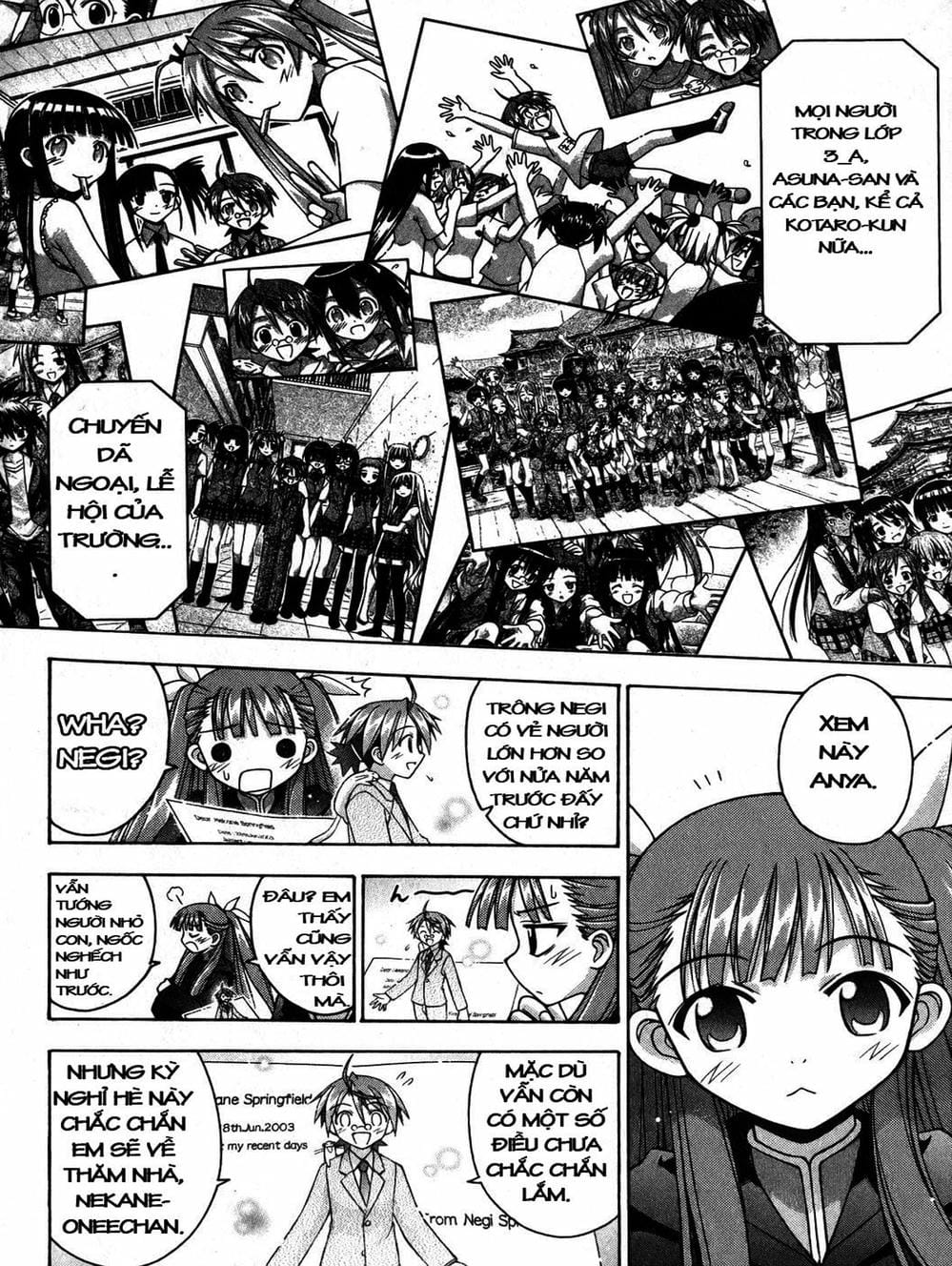 Truyện Tranh Pháp Sư Tí Hon Negima - Mahou Sensei Negima! trang 10