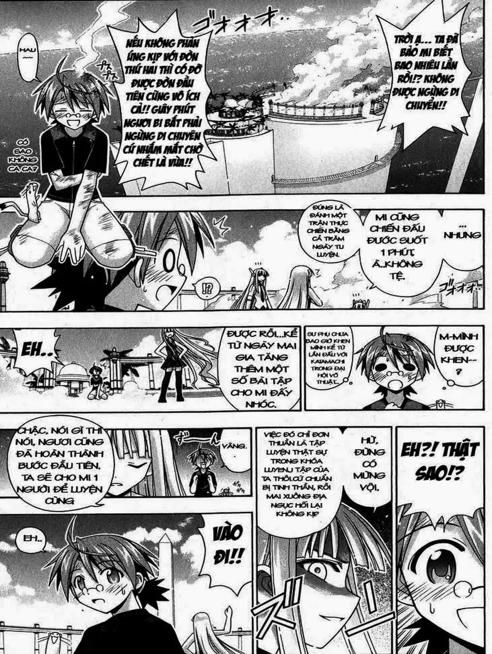 Truyện Tranh Pháp Sư Tí Hon Negima - Mahou Sensei Negima! trang 10