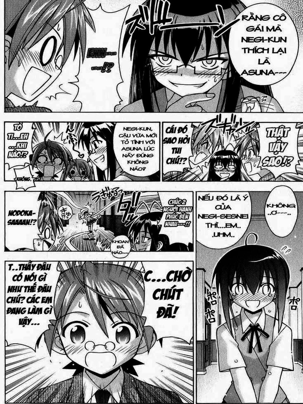 Truyện Tranh Pháp Sư Tí Hon Negima - Mahou Sensei Negima! trang 10