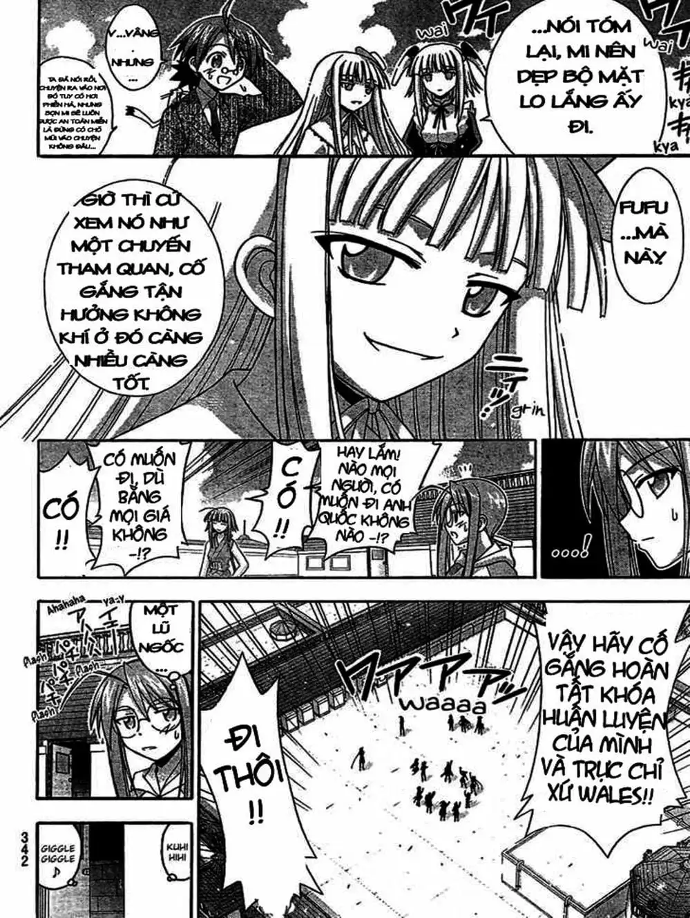 Truyện Tranh Pháp Sư Tí Hon Negima - Mahou Sensei Negima! trang 10