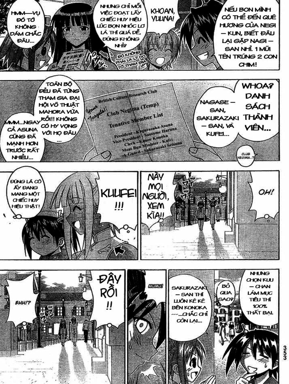 Truyện Tranh Pháp Sư Tí Hon Negima - Mahou Sensei Negima! trang 10