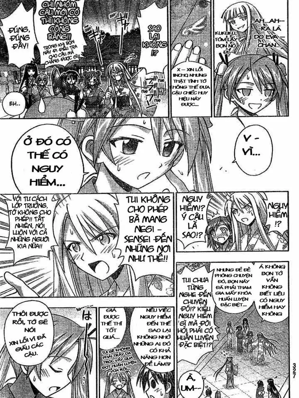 Truyện Tranh Pháp Sư Tí Hon Negima - Mahou Sensei Negima! trang 10