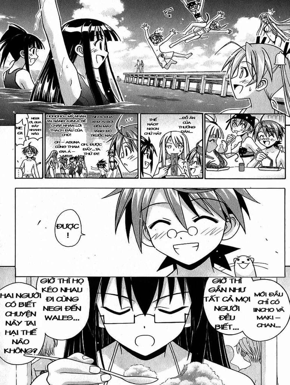 Truyện Tranh Pháp Sư Tí Hon Negima - Mahou Sensei Negima! trang 10