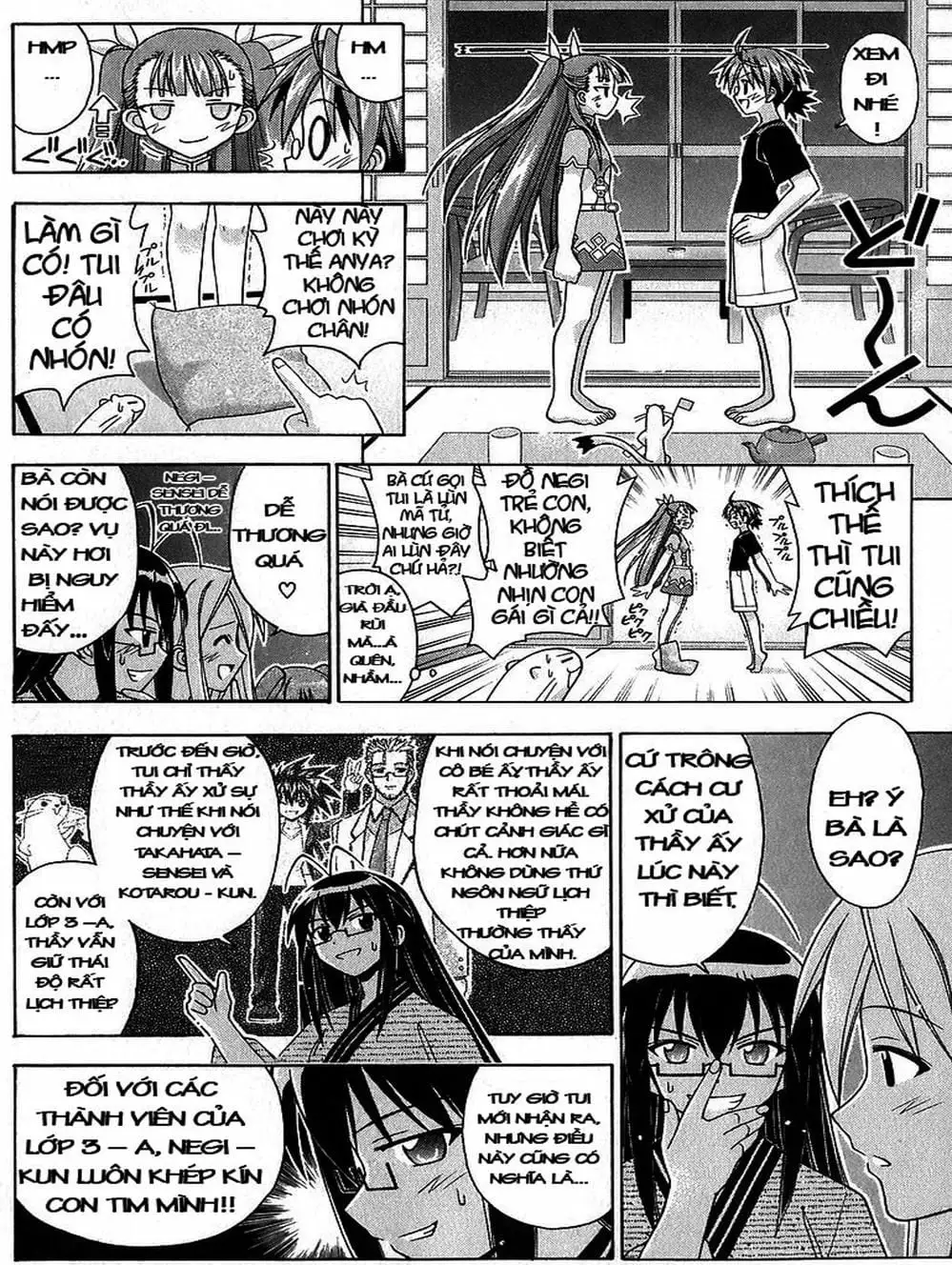 Truyện Tranh Pháp Sư Tí Hon Negima - Mahou Sensei Negima! trang 10