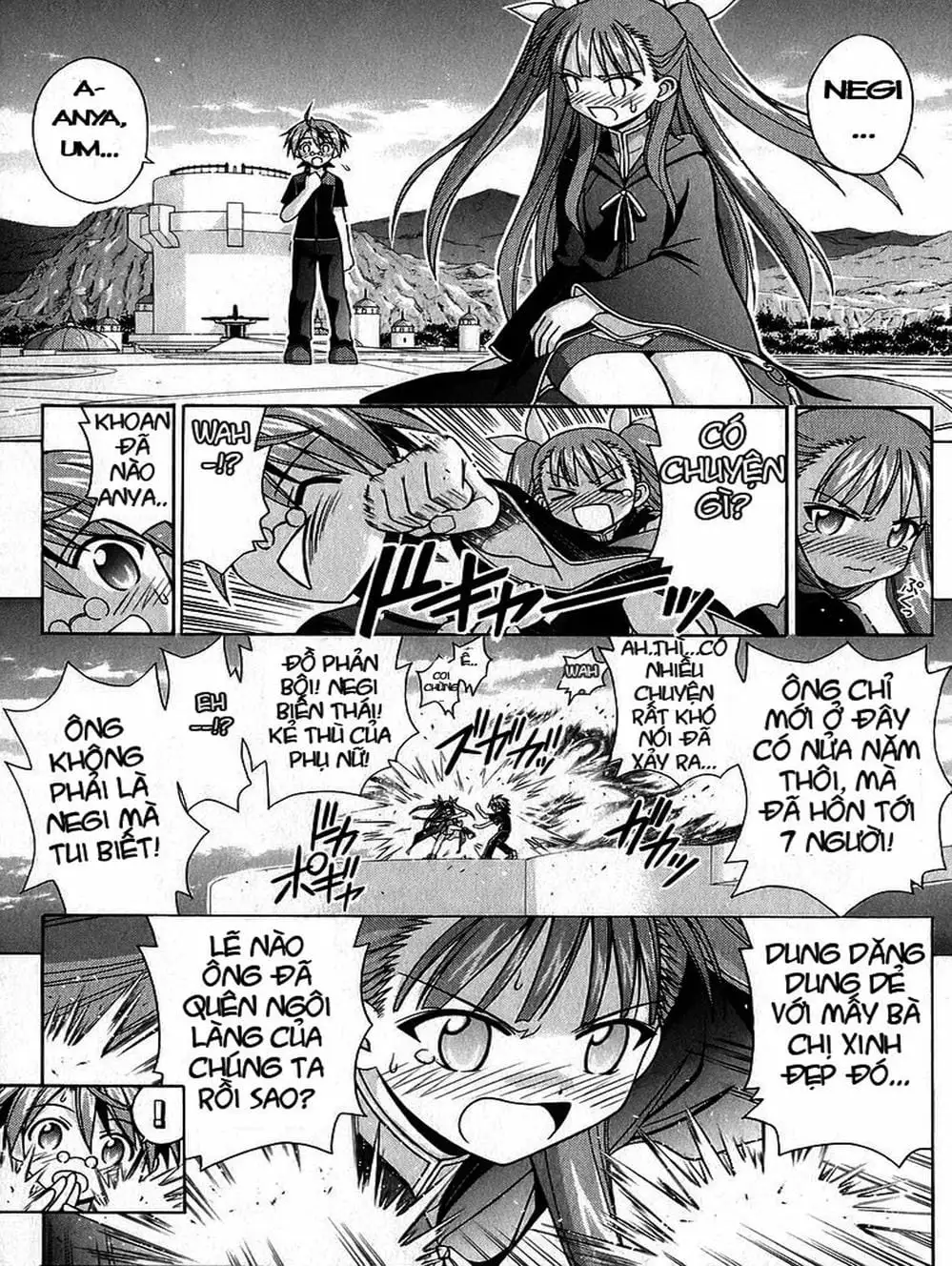 Truyện Tranh Pháp Sư Tí Hon Negima - Mahou Sensei Negima! trang 10
