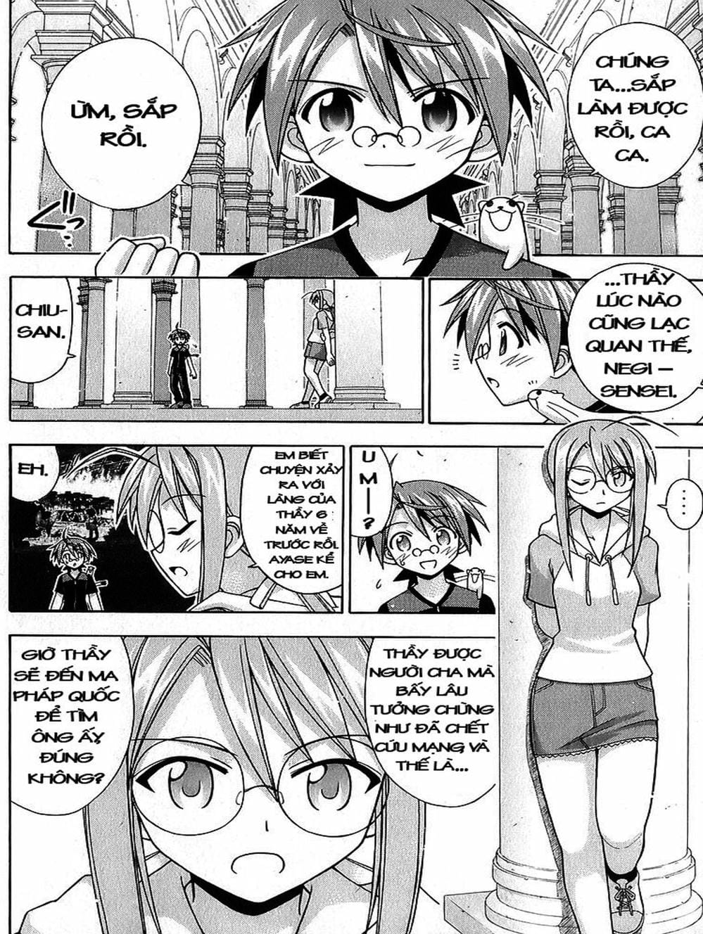 Truyện Tranh Pháp Sư Tí Hon Negima - Mahou Sensei Negima! trang 10