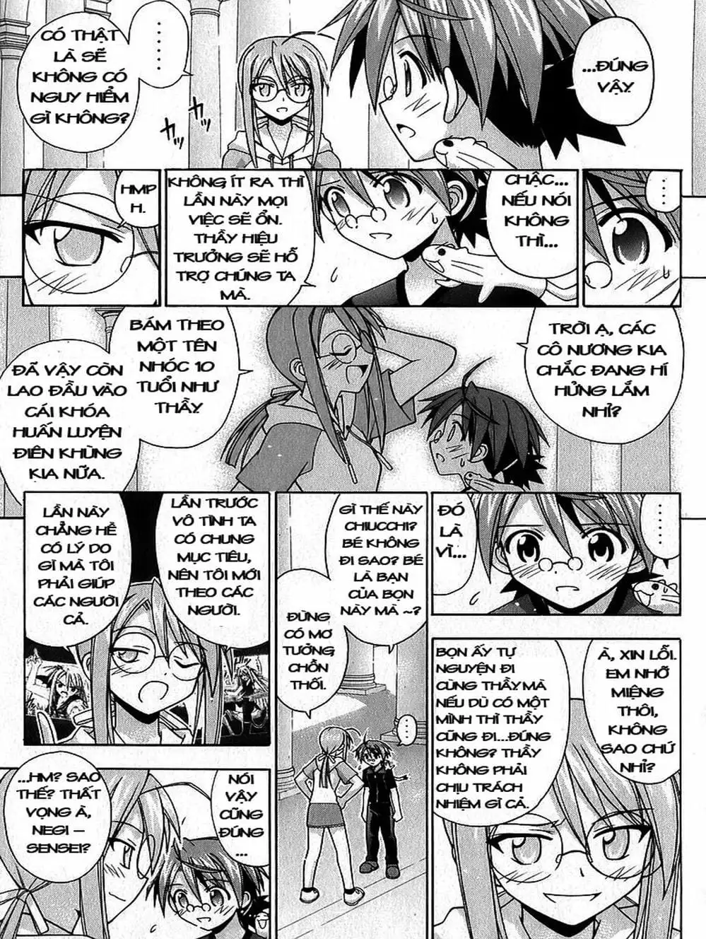 Truyện Tranh Pháp Sư Tí Hon Negima - Mahou Sensei Negima! trang 10