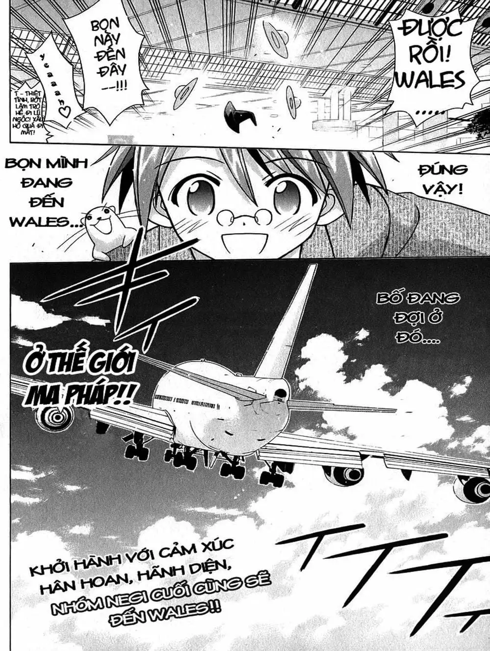 Truyện Tranh Pháp Sư Tí Hon Negima - Mahou Sensei Negima! trang 10