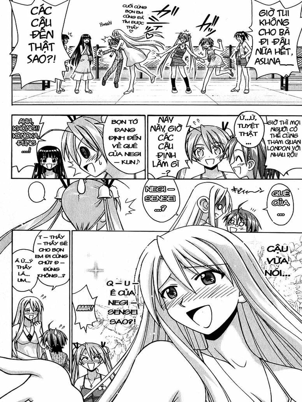Truyện Tranh Pháp Sư Tí Hon Negima - Mahou Sensei Negima! trang 10