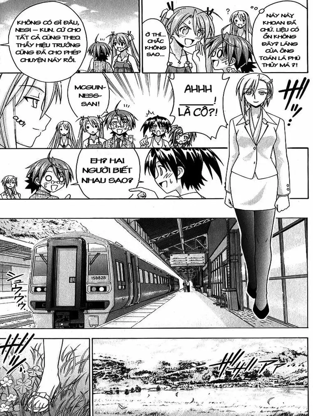 Truyện Tranh Pháp Sư Tí Hon Negima - Mahou Sensei Negima! trang 10