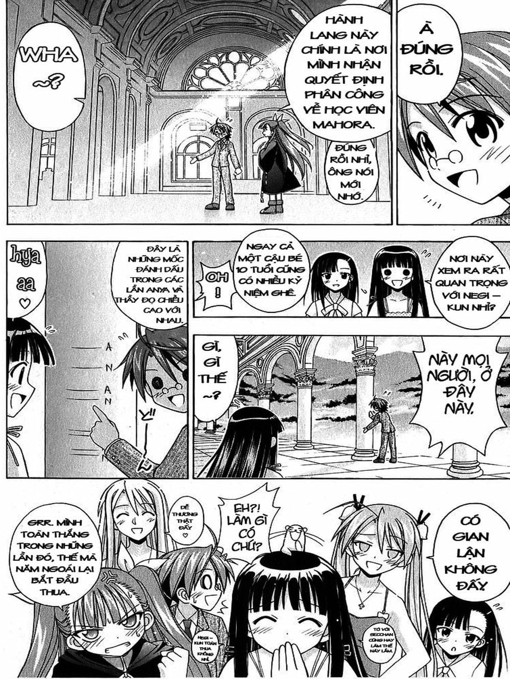 Truyện Tranh Pháp Sư Tí Hon Negima - Mahou Sensei Negima! trang 10