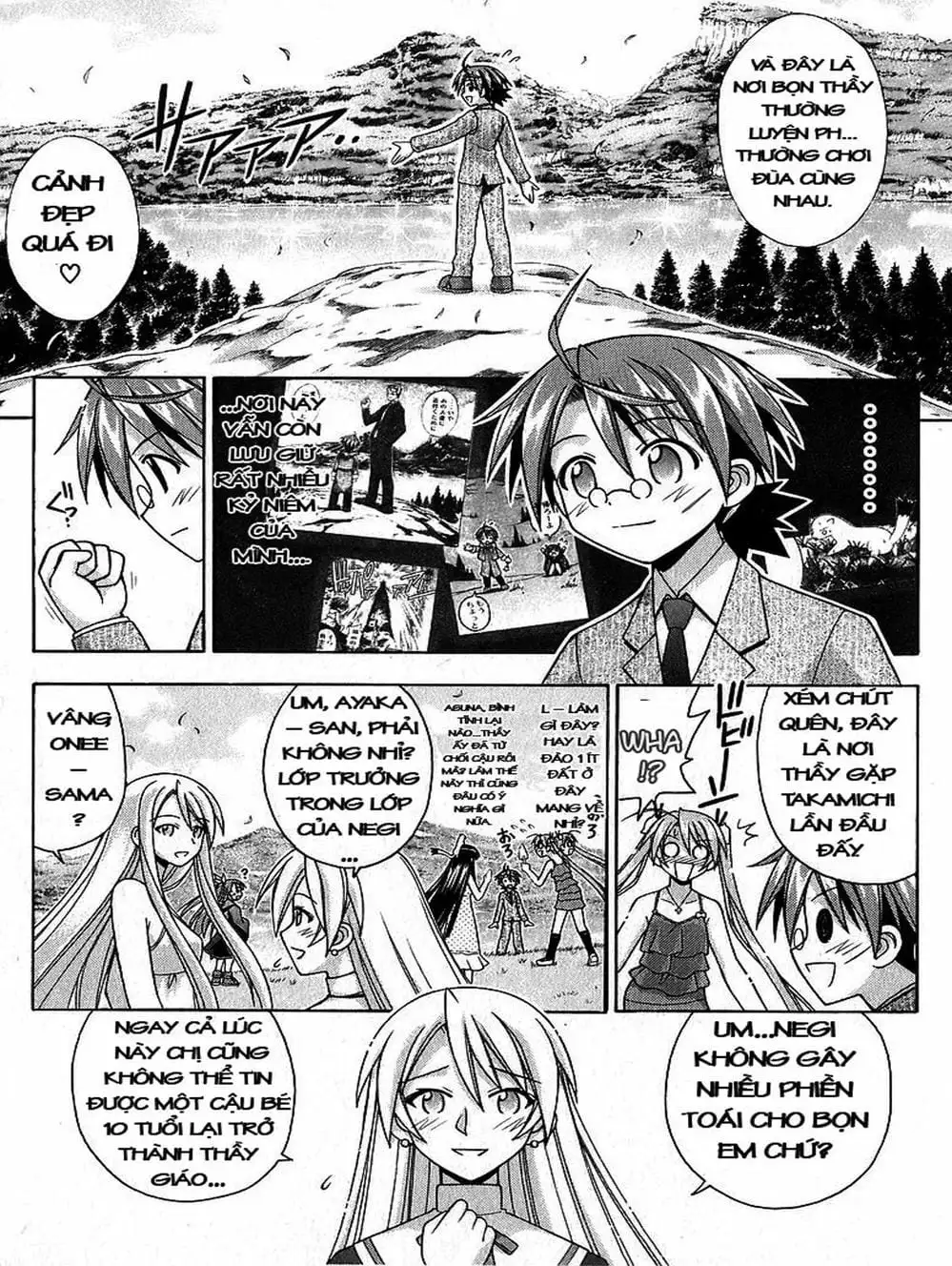 Truyện Tranh Pháp Sư Tí Hon Negima - Mahou Sensei Negima! trang 10