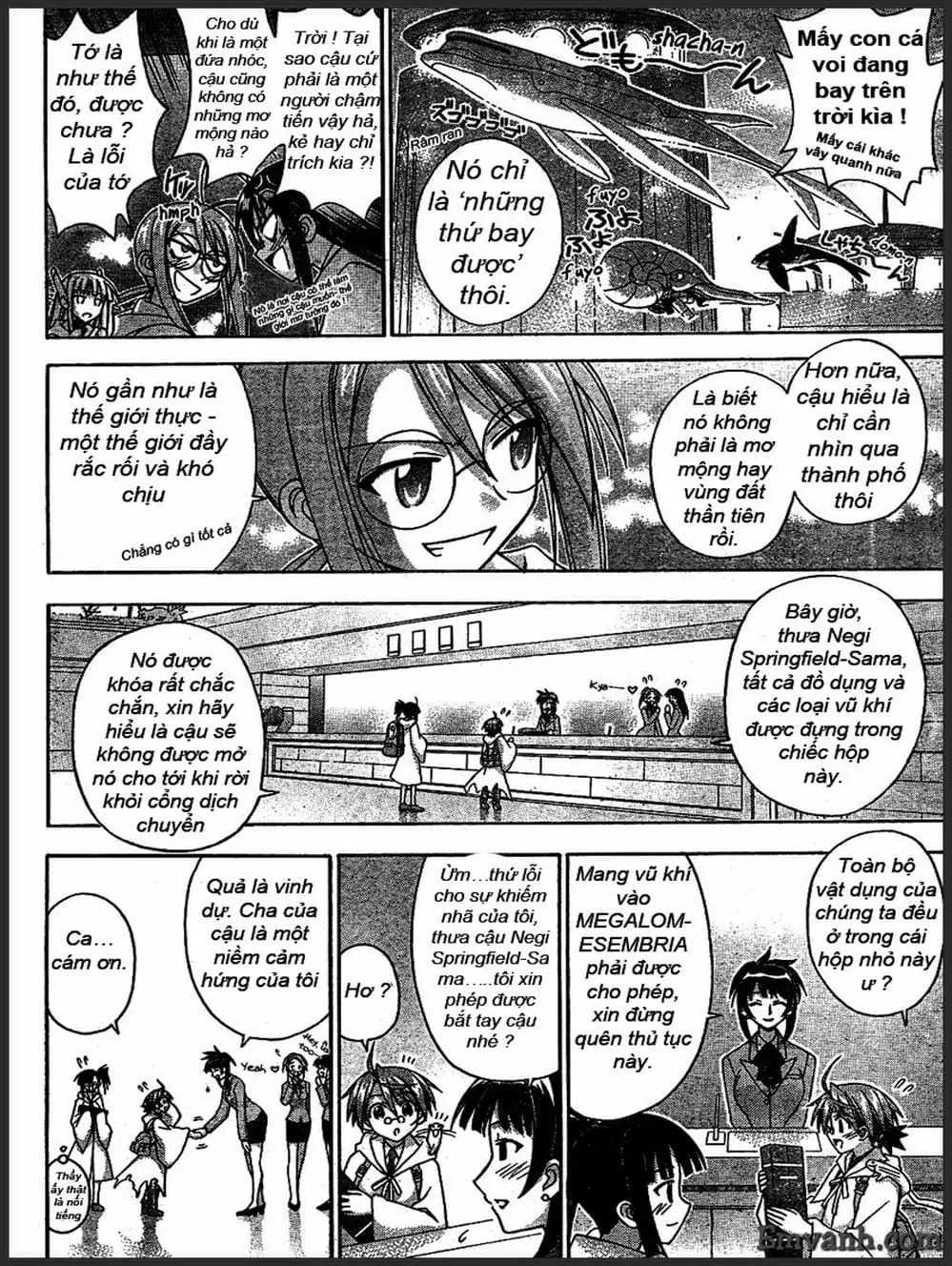 Truyện Tranh Pháp Sư Tí Hon Negima - Mahou Sensei Negima! trang 10