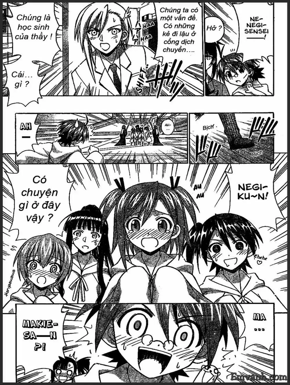 Truyện Tranh Pháp Sư Tí Hon Negima - Mahou Sensei Negima! trang 10