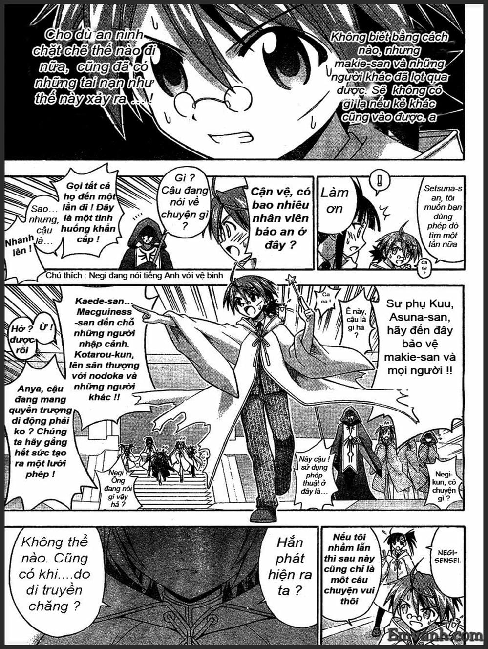 Truyện Tranh Pháp Sư Tí Hon Negima - Mahou Sensei Negima! trang 10