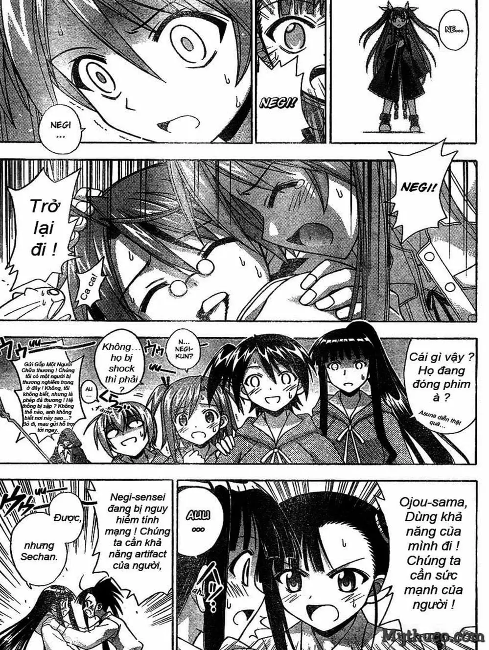 Truyện Tranh Pháp Sư Tí Hon Negima - Mahou Sensei Negima! trang 10