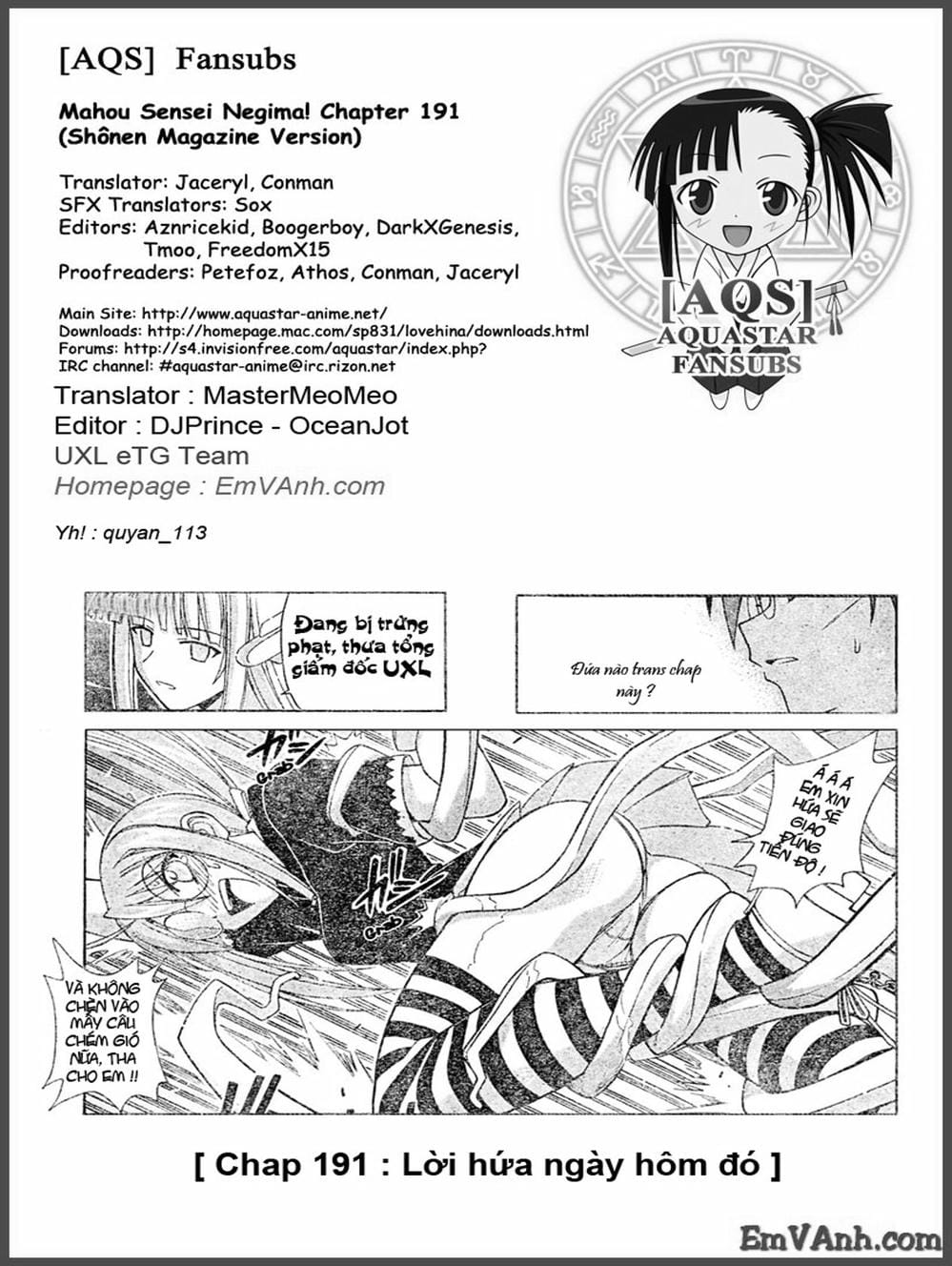 Truyện Tranh Pháp Sư Tí Hon Negima - Mahou Sensei Negima! trang 10