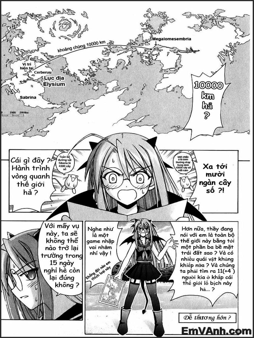 Truyện Tranh Pháp Sư Tí Hon Negima - Mahou Sensei Negima! trang 10