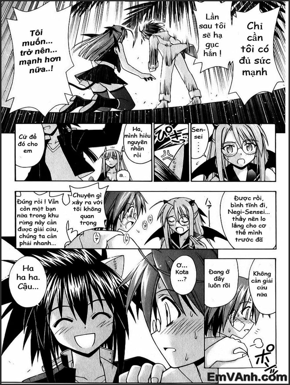 Truyện Tranh Pháp Sư Tí Hon Negima - Mahou Sensei Negima! trang 10