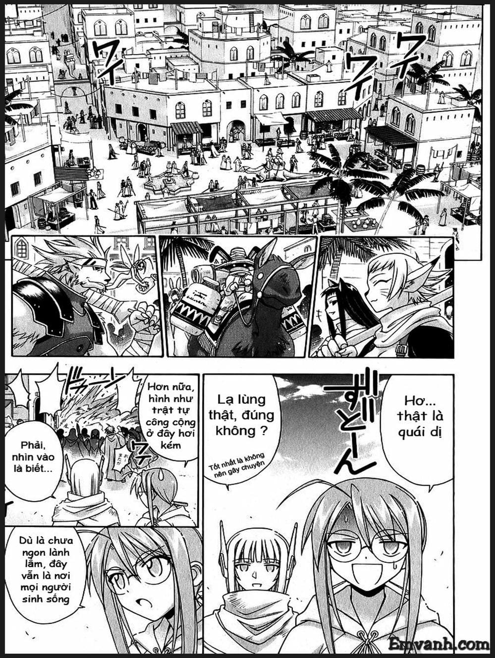 Truyện Tranh Pháp Sư Tí Hon Negima - Mahou Sensei Negima! trang 10