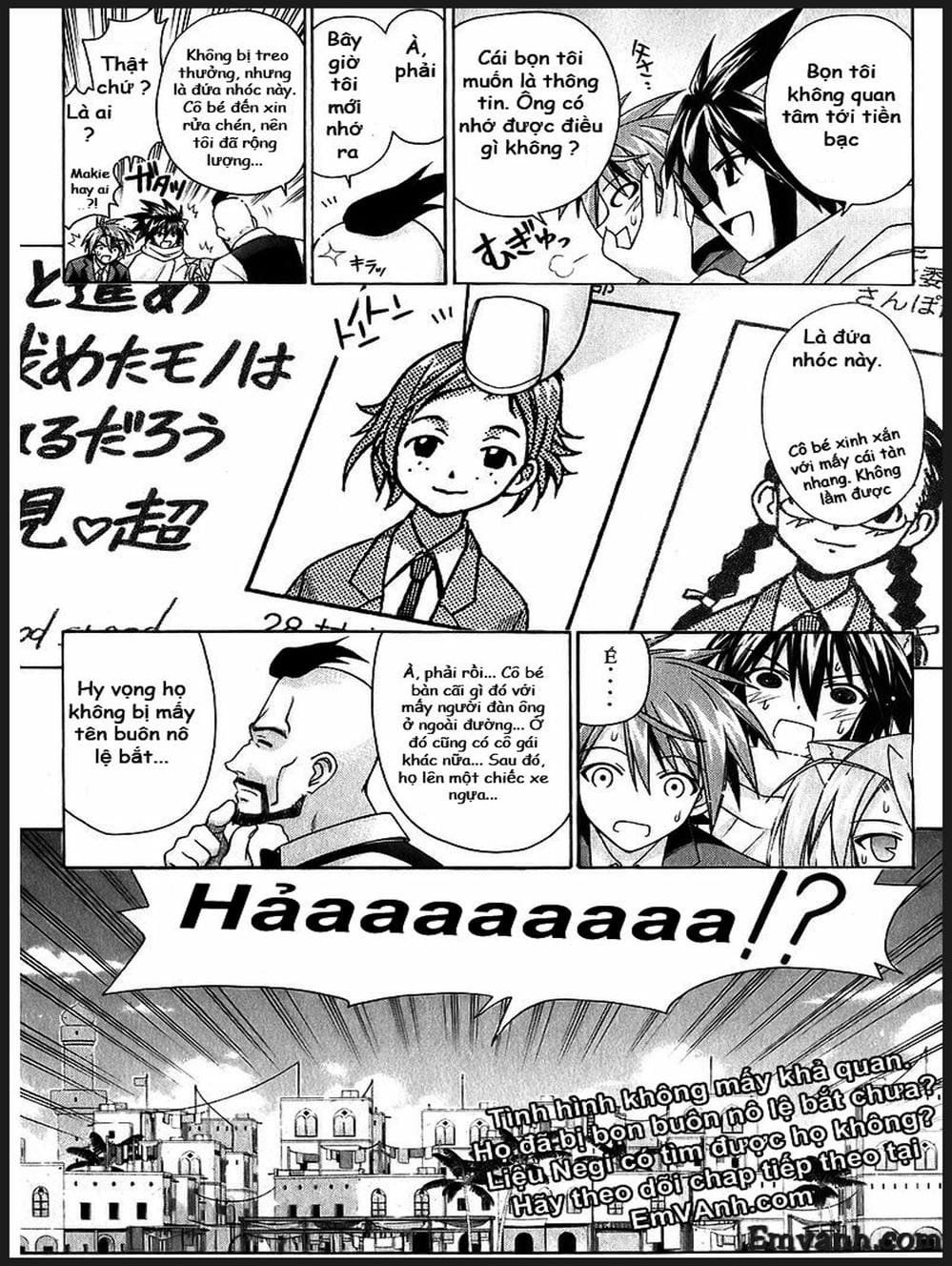 Truyện Tranh Pháp Sư Tí Hon Negima - Mahou Sensei Negima! trang 10