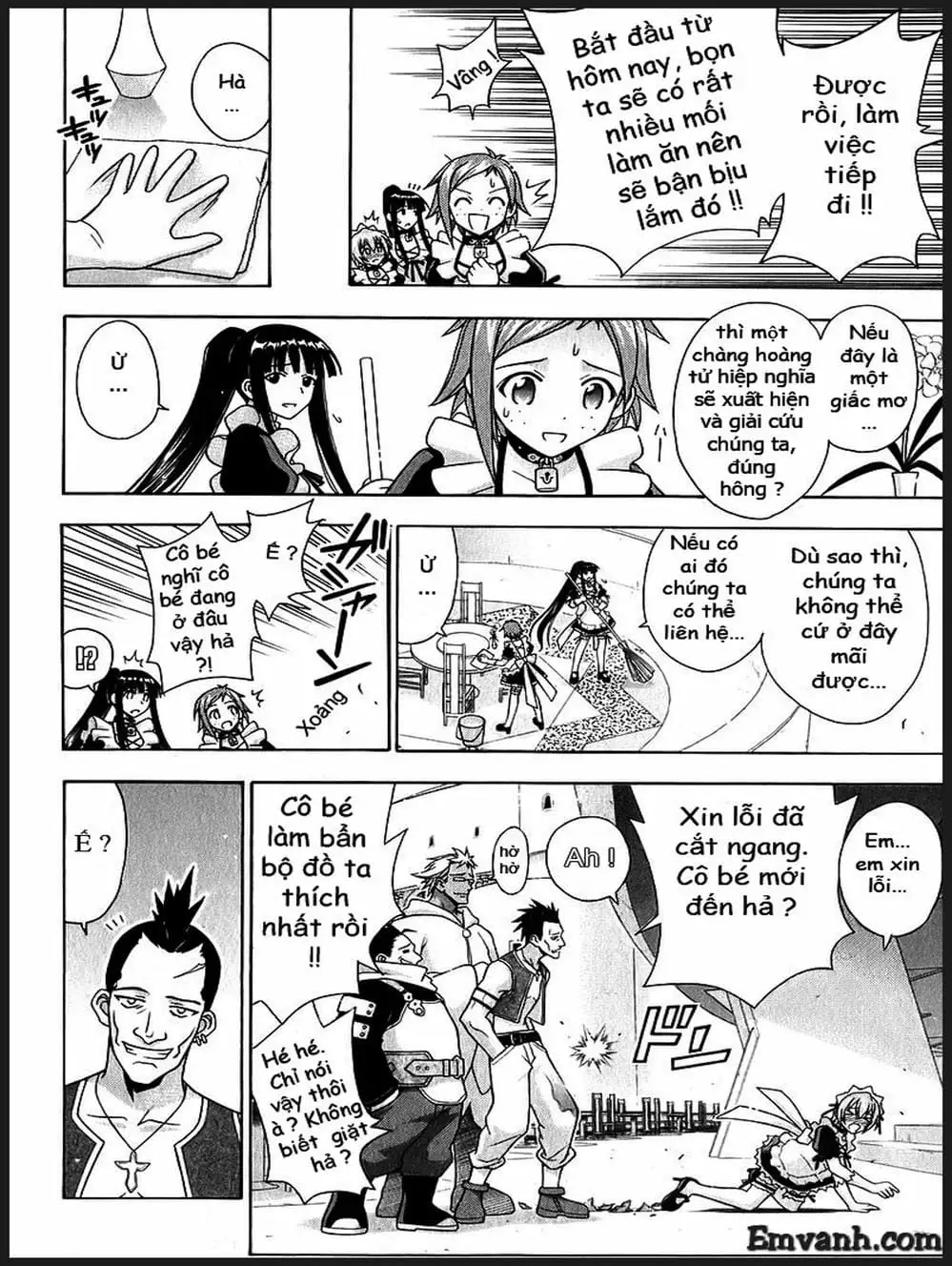 Truyện Tranh Pháp Sư Tí Hon Negima - Mahou Sensei Negima! trang 10