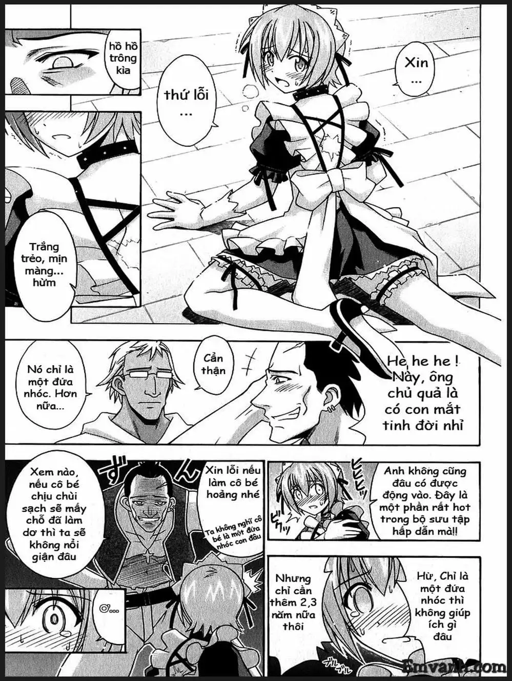 Truyện Tranh Pháp Sư Tí Hon Negima - Mahou Sensei Negima! trang 10