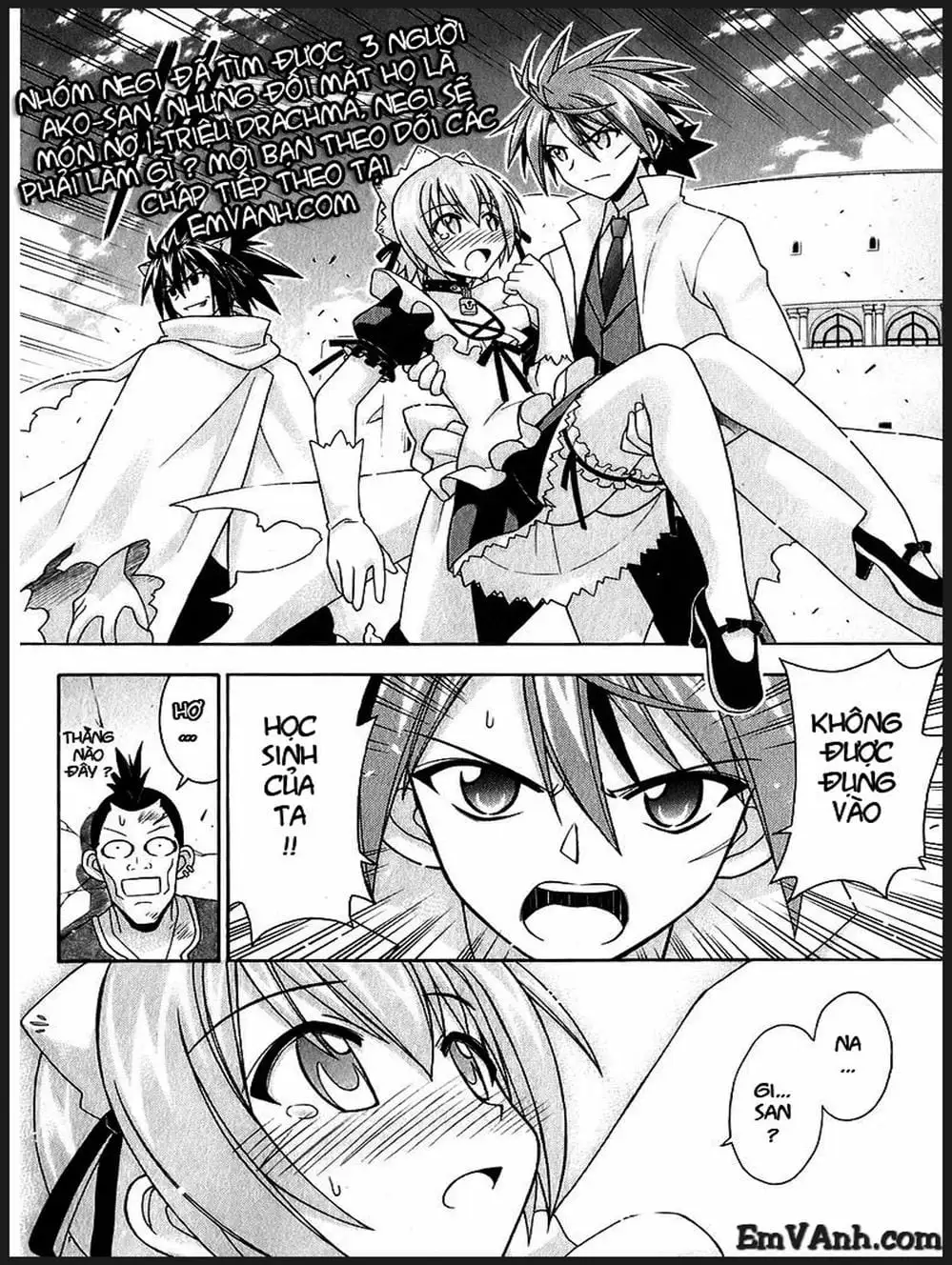 Truyện Tranh Pháp Sư Tí Hon Negima - Mahou Sensei Negima! trang 10