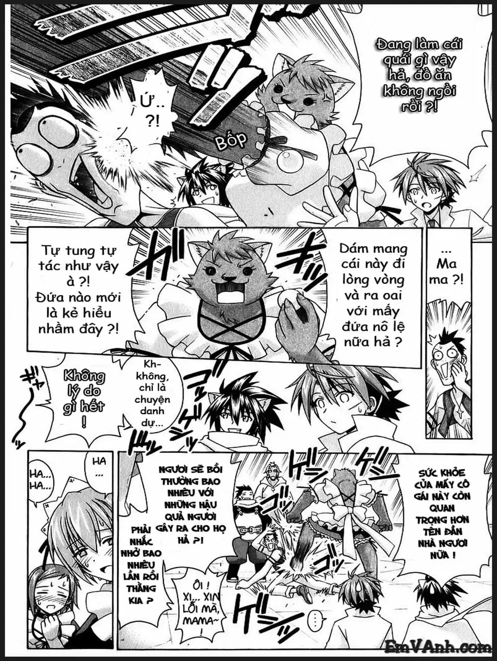 Truyện Tranh Pháp Sư Tí Hon Negima - Mahou Sensei Negima! trang 10