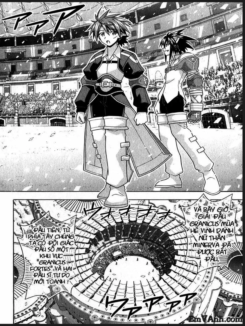 Truyện Tranh Pháp Sư Tí Hon Negima - Mahou Sensei Negima! trang 10