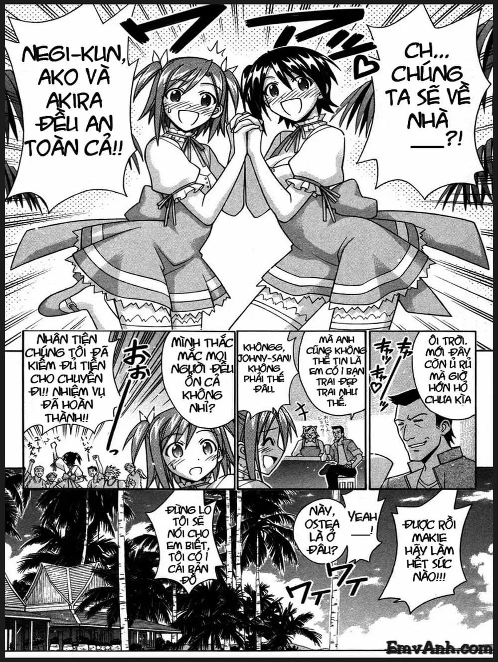 Truyện Tranh Pháp Sư Tí Hon Negima - Mahou Sensei Negima! trang 10