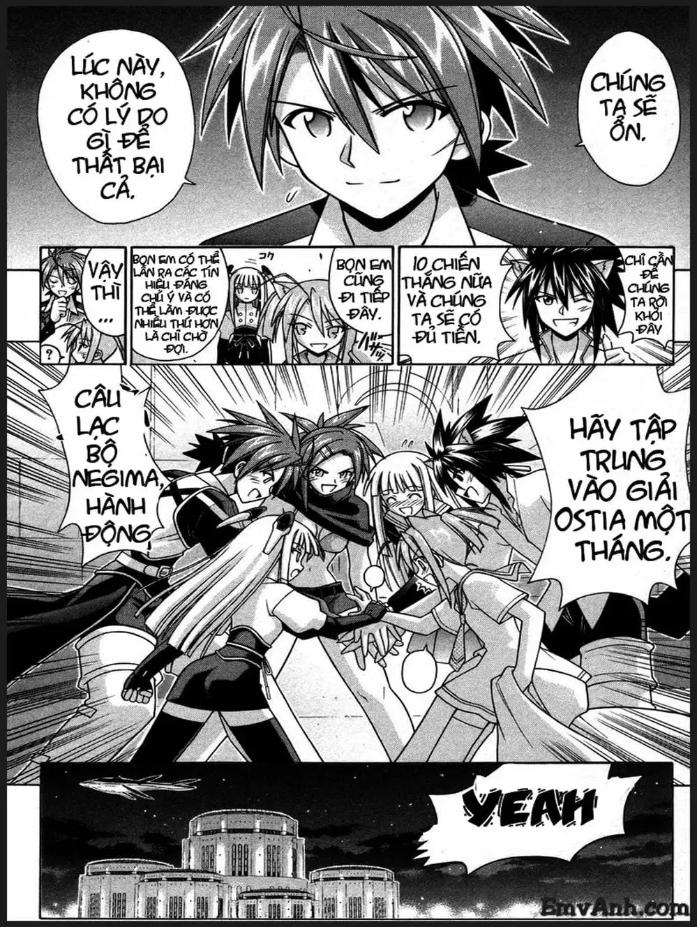 Truyện Tranh Pháp Sư Tí Hon Negima - Mahou Sensei Negima! trang 10