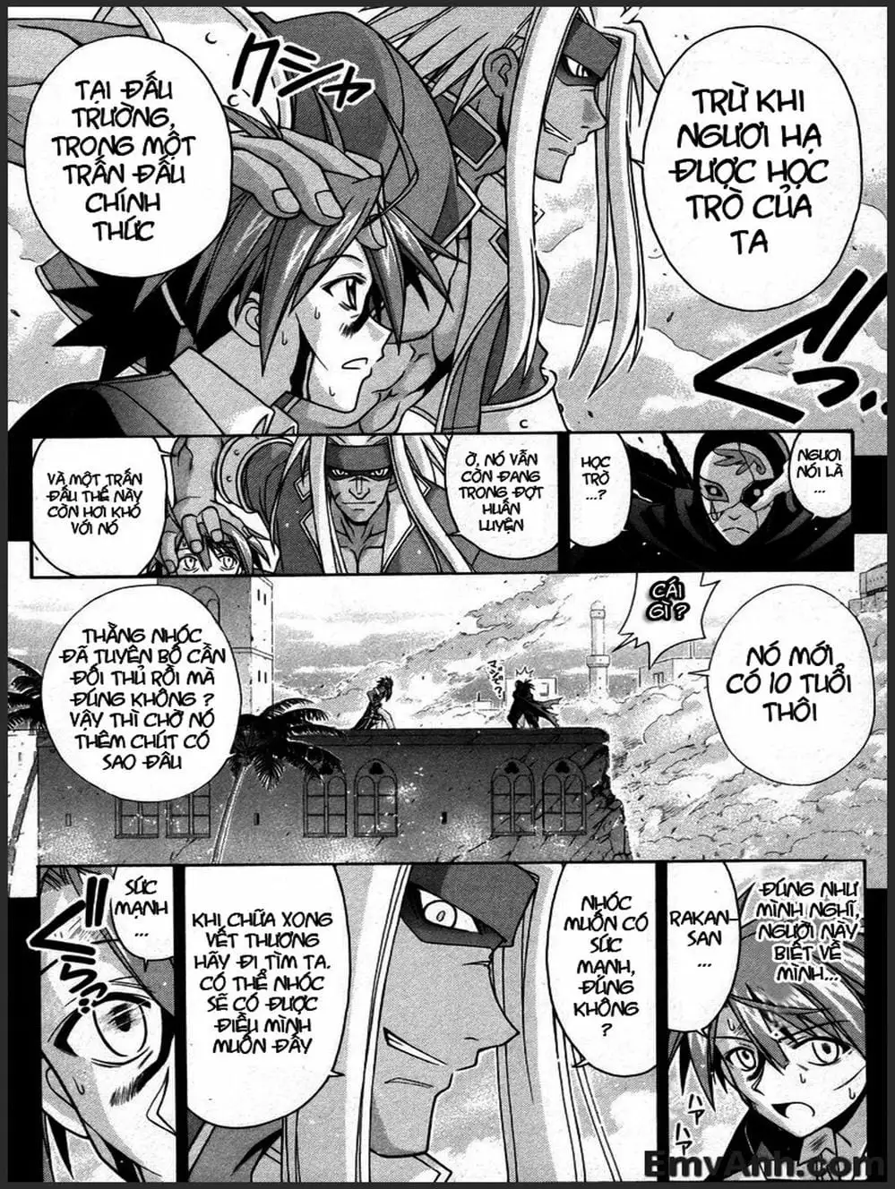 Truyện Tranh Pháp Sư Tí Hon Negima - Mahou Sensei Negima! trang 10