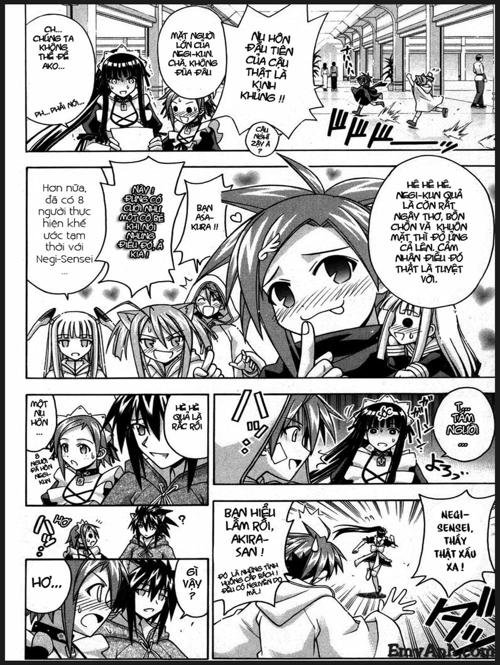 Truyện Tranh Pháp Sư Tí Hon Negima - Mahou Sensei Negima! trang 10