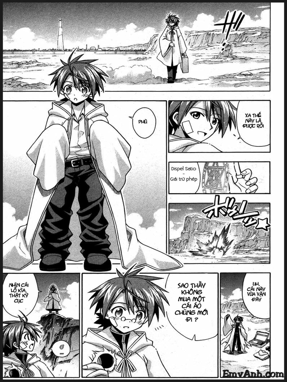 Truyện Tranh Pháp Sư Tí Hon Negima - Mahou Sensei Negima! trang 10